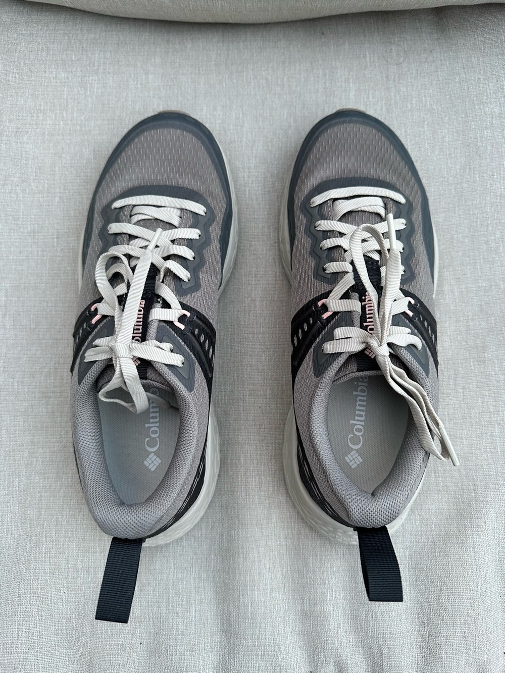 Columbia New Gray and Black Trail Running Sneakers